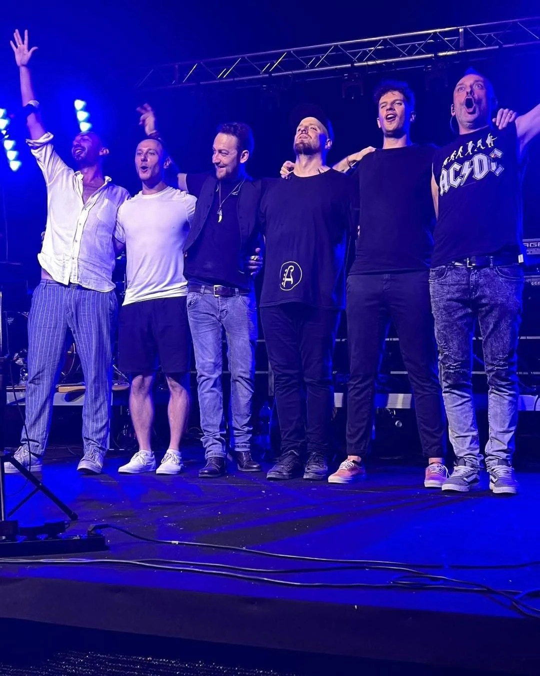 Gli Happy Hour sul palco